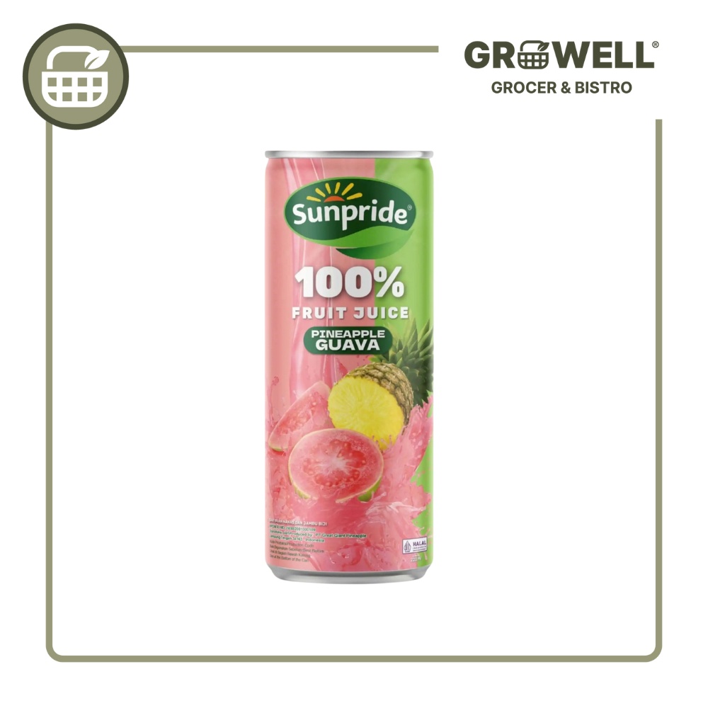 

SUNPRIDE RTD PINEAPPLE GUAVA JUICE JUICE 220ML