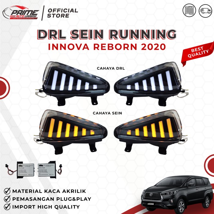 Drl Sein Running Innova Reborn 2021 Welcome Light Lampu