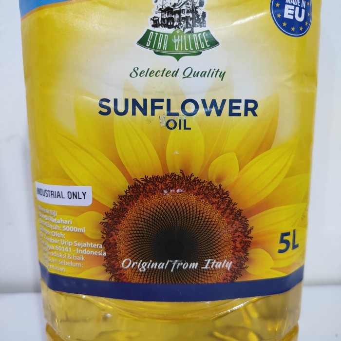 

Star Village Sunflower Oil 5L - Minyak Sunflower Bunga Matahari Italy Promo