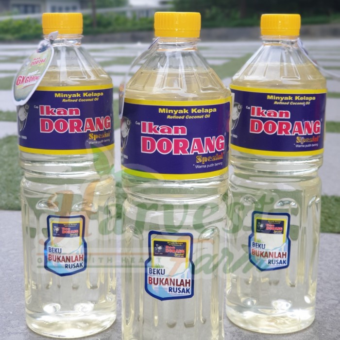 

Minyak Goreng Kelapa (Coconut Oil) Spesial Cap Ikan Dorang - 1 Liter Promo