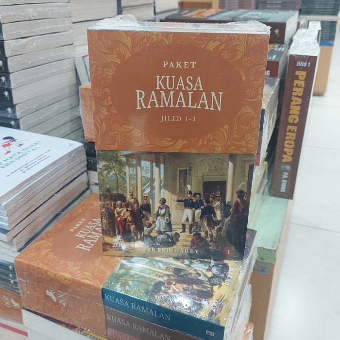 

PROMO! Paket 3 Buku Kuasa Ramalan Pangeran Diponegoro By Peter Carey
