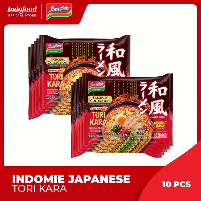 

Wdo - 10 Pcs - Indomie Tori Kara Ramen