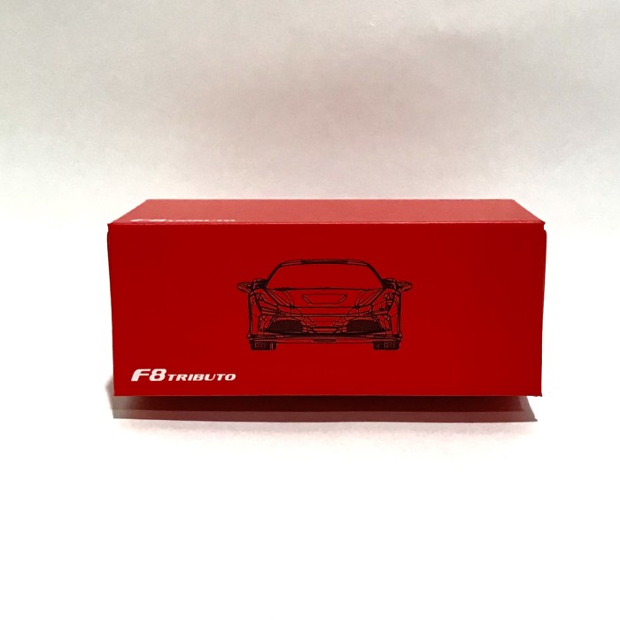 Diecast Mobil F8 Tributo skala 1:64