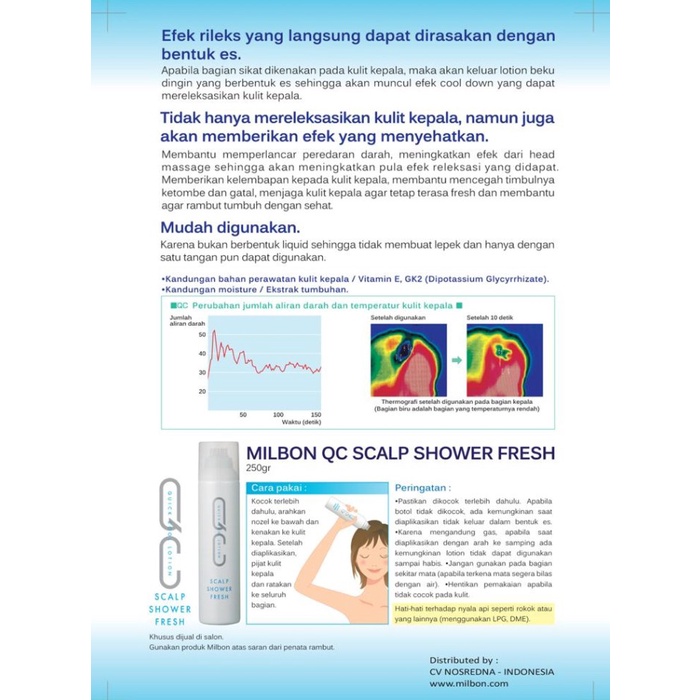 Diskon Milbon Qc Scalp Shower Fresh 250G