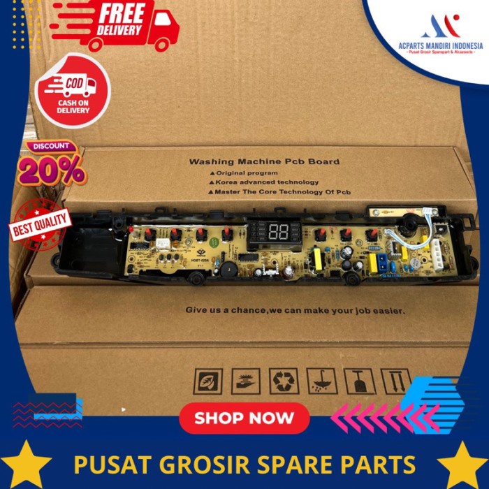 

Terbaru!! Polytron Paw 9527 ( Paw 9527M/X/R/S ), Modul Pcb Mesin Cuci Top Loadin Cod