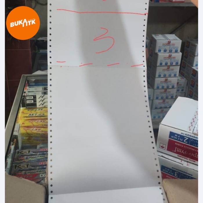 

Promo Kertas / Continuous Form ( 9.5 X 11 / 9.5 X 11.2 ) 2 Ply / Continus, Cod