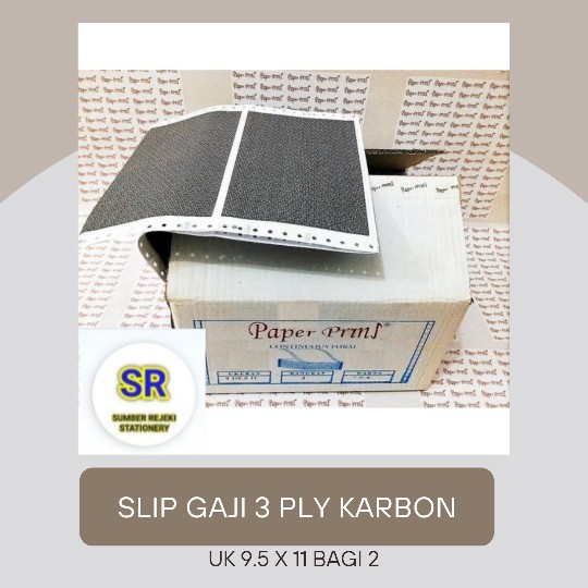 

Barang Terlaris Continuous Form Slip Gaji ( 9,5 X 11 ) 3 Ply ( Bagi 2 ) Cod