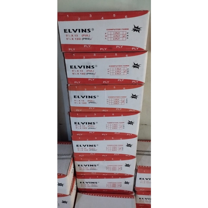 

Produk Terbaru Continuous Form 9.5X13/2(2Ply) Elvins/Kertas Komputer[Hijau-Hijau] Packing Aman