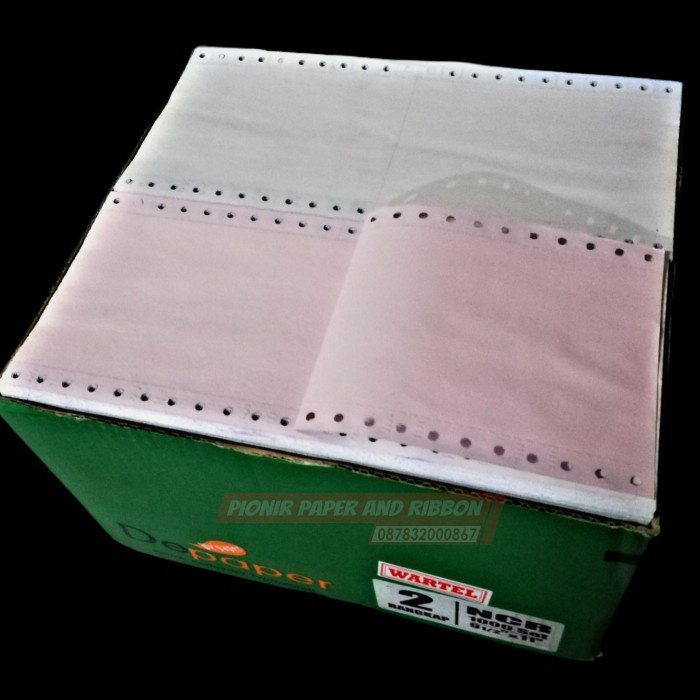 

Barang Terlaris Kertas Komputer Depaper Rangkap 2 Wartel Continous Form 2 Ply Wartel Packing Aman