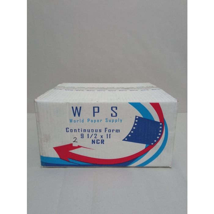 

Produk Terbaru Wps Continous Form 91/2 X 11 2 Ply ( K2 Wps ) Ncr Packing Aman