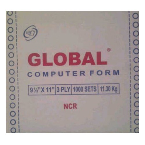 

Terbaru!! Kertas Komputer Continuous Form Global 9 1/2 X 11 (3 Ply) Packing Aman