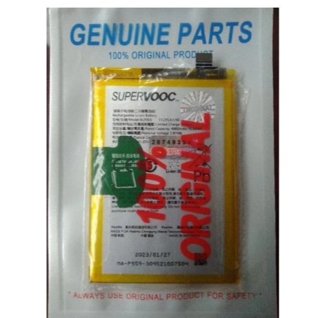 Oppo Blp959 Blp-959 Original 100% Genuine Batu Batre Battery Baterai Oppo Reno 8T 4G Reno 8T 5G