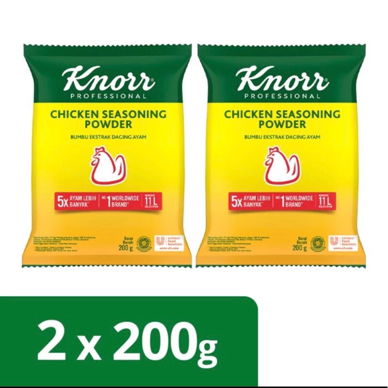 

Knorr Chicken Powder 200gr X 2pcs