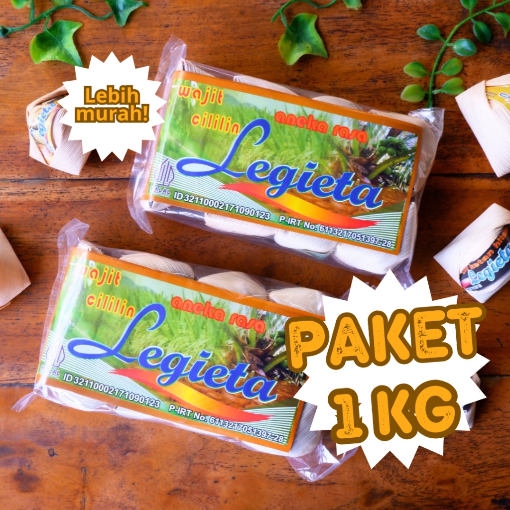 

Wajit Legieta 1kg : ISI KETAN HITAM DAN PUTIH - Wajit Ketan Asli Cililin oleh oleh khas Bandung