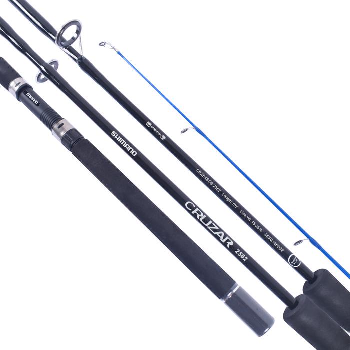 Joran Spinning Shimano Cruzar BX SG sambung 2 Size 2562 2602 2702