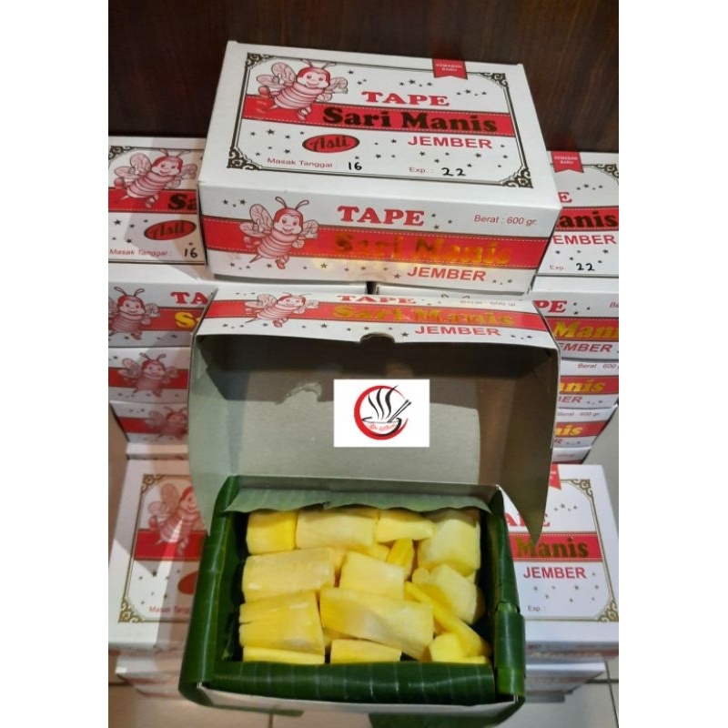 

TERMURAH Tape Sari Manis Jember 600gr Tape Singkong