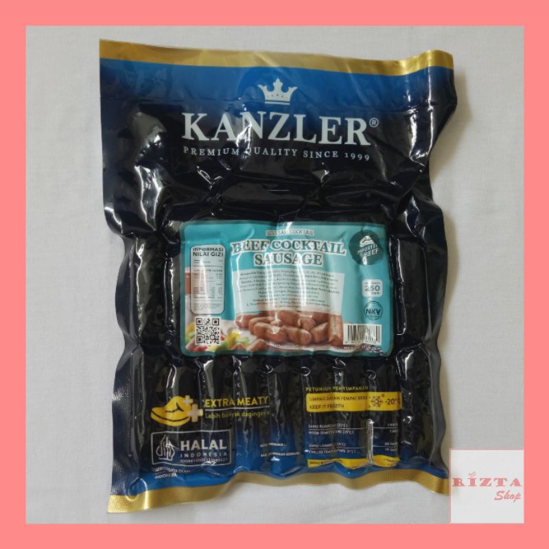 

Kanzler Beef Cocktail Sausage 250gr