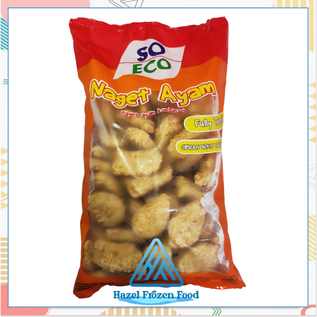 

SoEco Naget Ayam 1kg Frozen Food Karawang