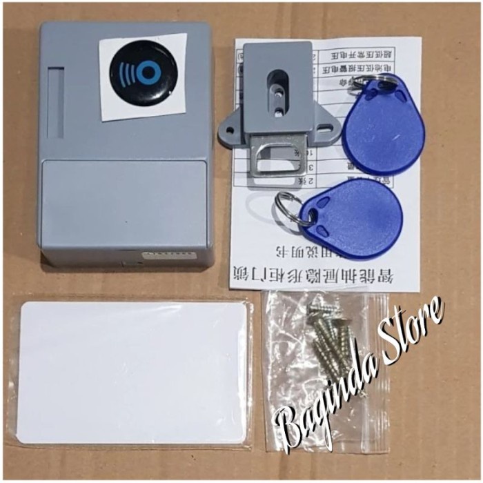 

[tmr] - Set Kunci Lemari RFID Laci Locker sensor ID Card Kabinet Lock Akses