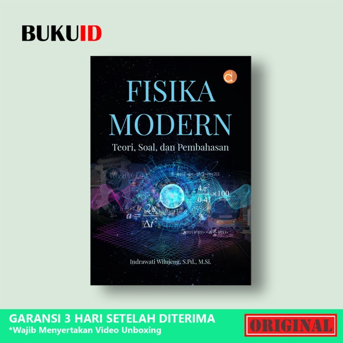 

Buku Fisika Modern Teori, Soal, Dan Pembahasan