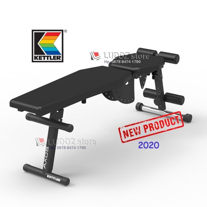 KETTLER Universal Training Bench alat Fitness Adjustable Bangku sit up