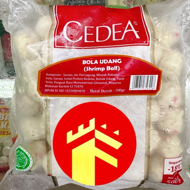 

CEDEA BAKSO SALMON 500 GR CEDEA BAKSO IKAN SALMON FISH BALL CEDEA