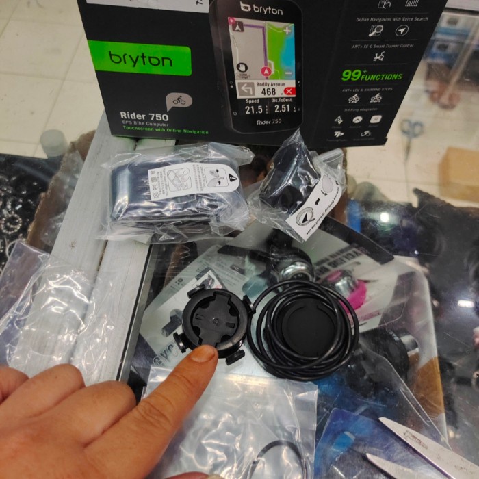 Bryton Rider 750 bundling 3 pcs sensor Bryton Garansi Resmi Rodalink