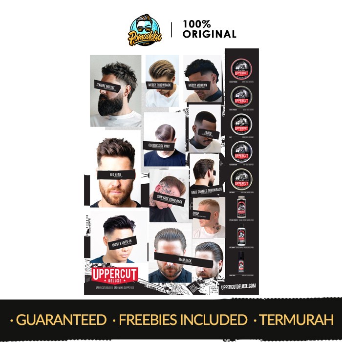 Uppercut Deluxe Styling Guide Poster Original