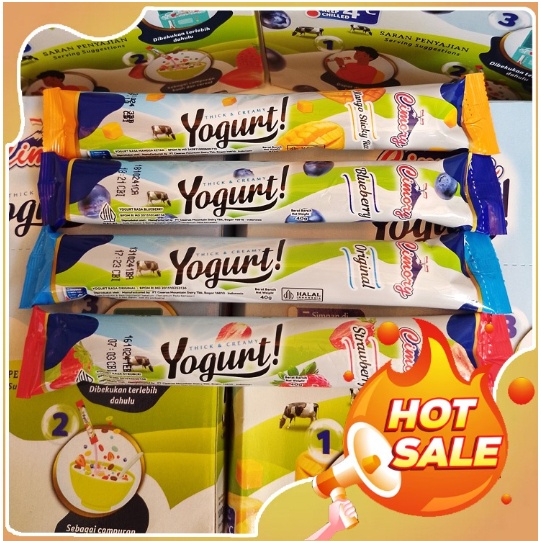 

CIMORY Yogurt Thick & Creamy All Variant 40gr x 100 pcs (1 Karton)