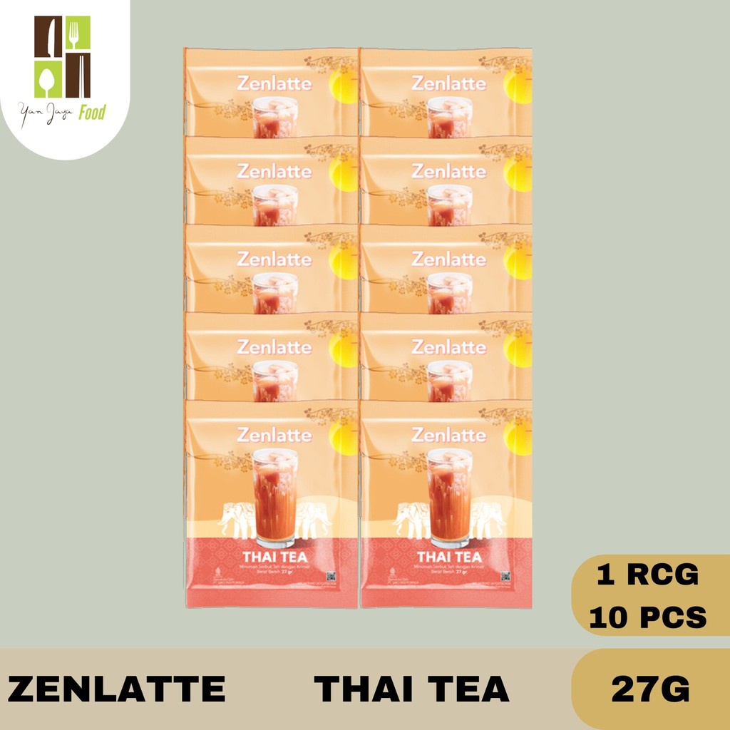 

Zenlatte Minuman Serbuk Instan Rasa Thai Tea / Matcha / Teh Tarik / Brown Sugar Milk Tea / Earl Grey