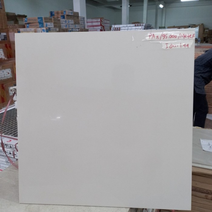 JJyoi- GRANIT 60X60 CERANOSA CREAM IVORY POLOS KUALITAS DIATAS KW 1 HARGA PER