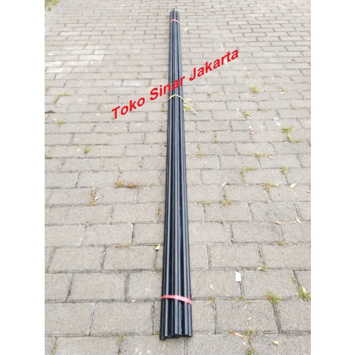 jayaMt- Pipa Conduit Konduit Pipa Kabel 20 mm PANJANG 290 CM HITAM BOSS
