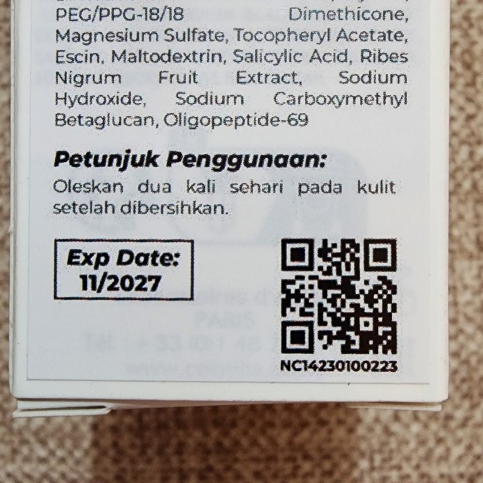 lon LCE Balm anti memar CEBELIA BAUME L.C.E anti iritasi terdaftar BPOM