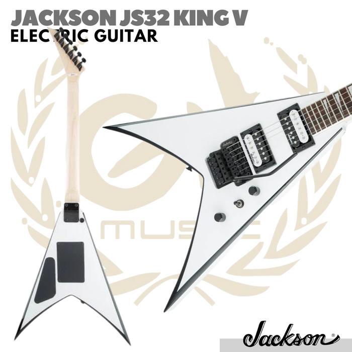 JACKSON JS32 KING V ELECTRIC GUITAR GITAR LISTRIK ELEKTRIK FLYING V