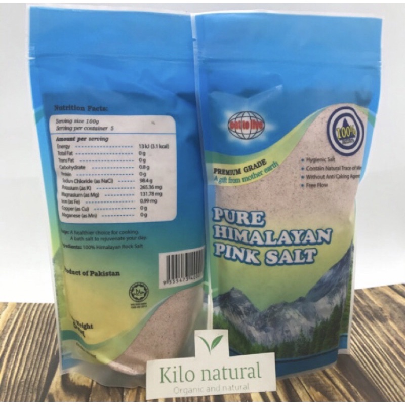

Himalayan Salt Premium 500gr ( PLASTIK BIRU )