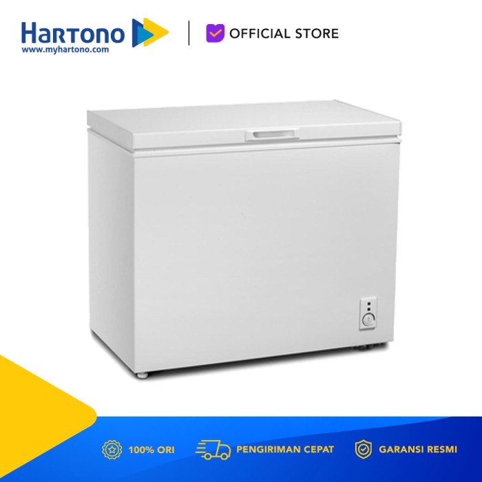 TERBARU! Polytron Freezer Box Chest Freezer PCF318