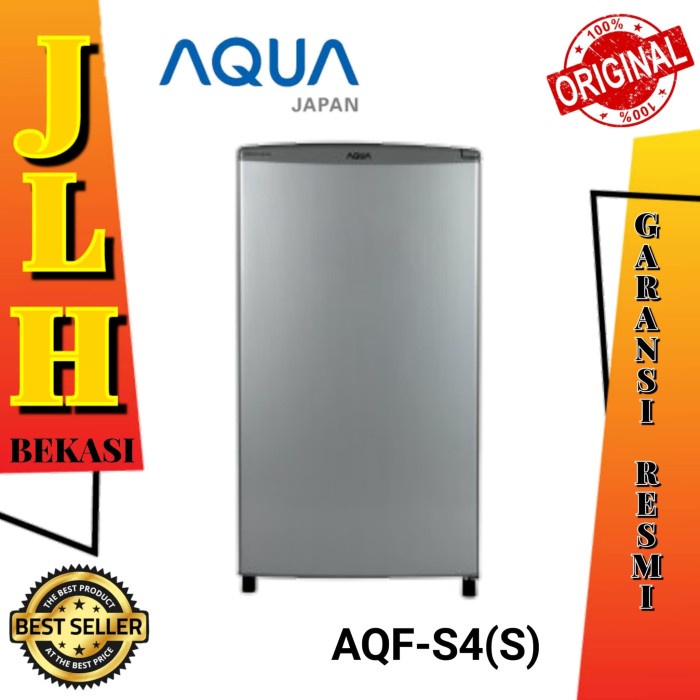 JUAL RUGI Freezer AQUA JAPAN AQF- S4(S) 4-5 RAk lemari es pembeku es batu kulkas