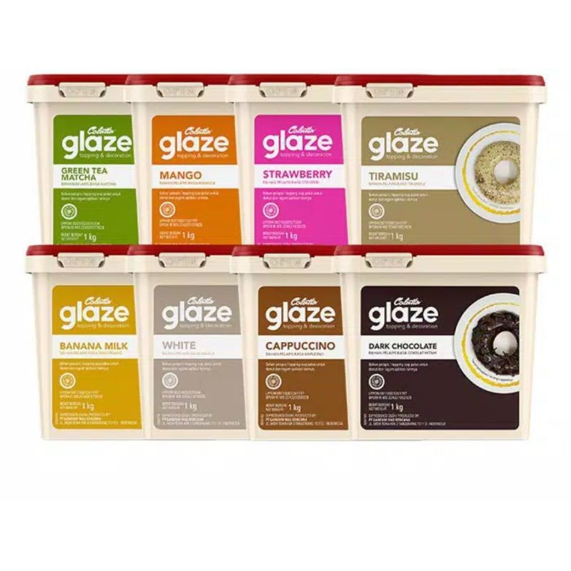 

Grosir UMKM - Colatta Glaze / Selai Dark Cokelat 1kg / Selai Tiramisu 1kg / Selai Roti / Topping
