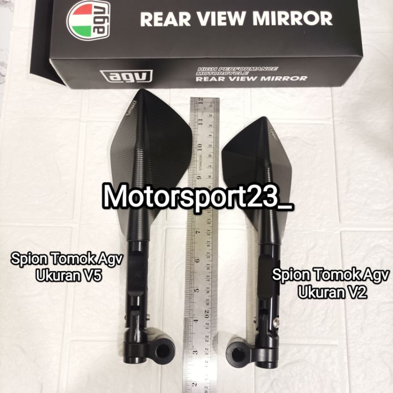 SPION TOMOK AGV SPION TOMOK V2 V5 AGV RACING ORIGINAL FULL CNC UNIVERSAL NMAX PCX NINJA JUPITER Z