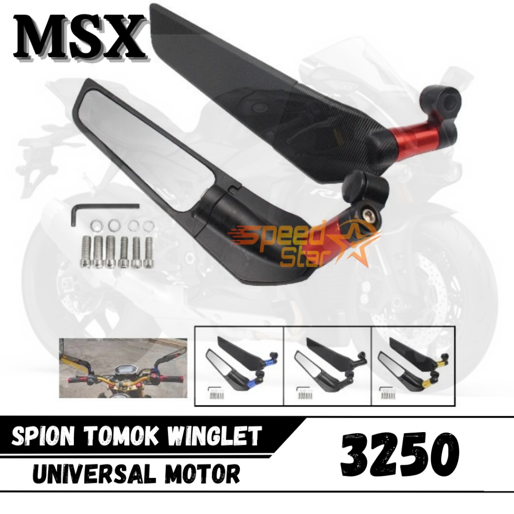 Spion Tomok 3250 Spion Motor Tomok Winglet Universal Semua Motor