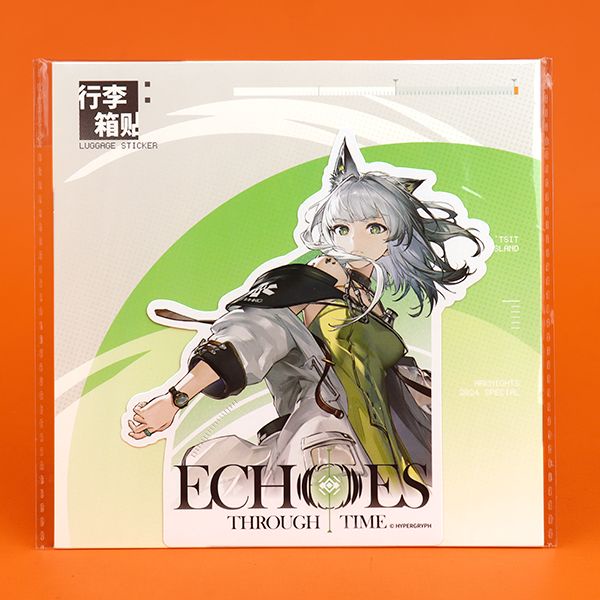

Arknights x IPSTAR Cafe Kal'tsit Echoes Through Time Series Character Sticker (16cm)