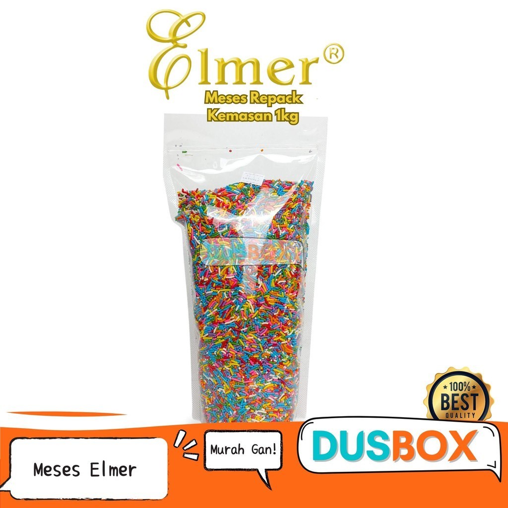 

Elmer Meses 1KG / Meses Elmer / Meses Warna Warni / Meses Hijau / Meses Pink / Meses Elmer Repack /