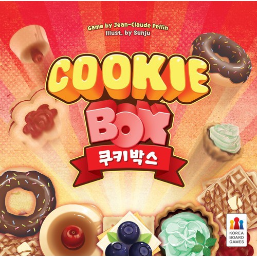 Cookie Box Board Game Family Game