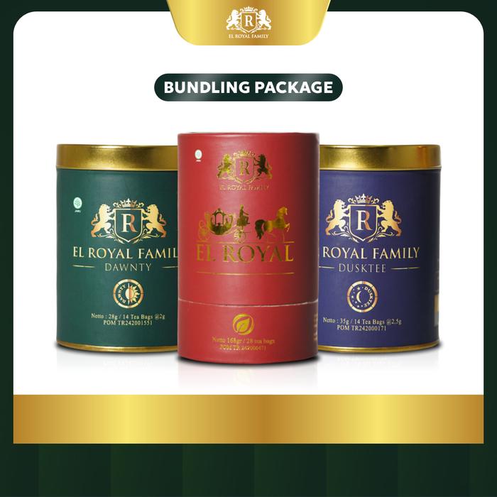 

El Royal Teh Herbal Hijau (Night And Morning) & El Royal Teh Herbal Daytox Tea Green Best Seller