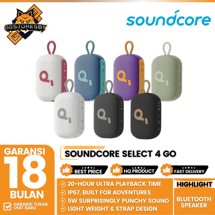 Sale Anker Soundcore Select 4 Go Bluetooth Speaker