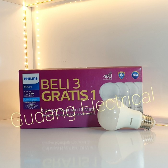 Lampu Philips - Led Paket 12 Watt Philips