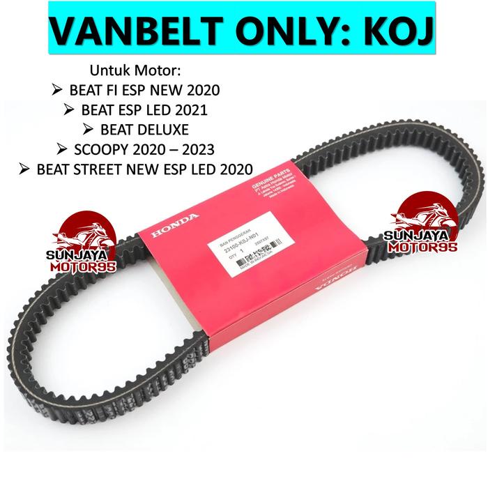 BEST VANBELT GENIO BEAT ALL NEW ESP K0J VANBELT BEAT ESP GENIO 2019 2020 2021 VANBELT VAN BELT VBELT