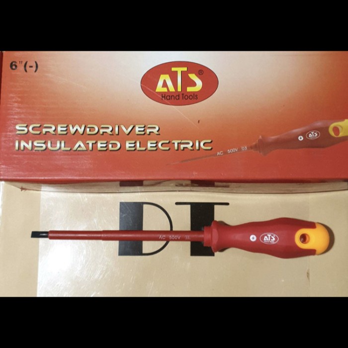 Obeng Elektrik ATS 6in (-) Obeng Listrik 6'' Minus Electric Screwdrive