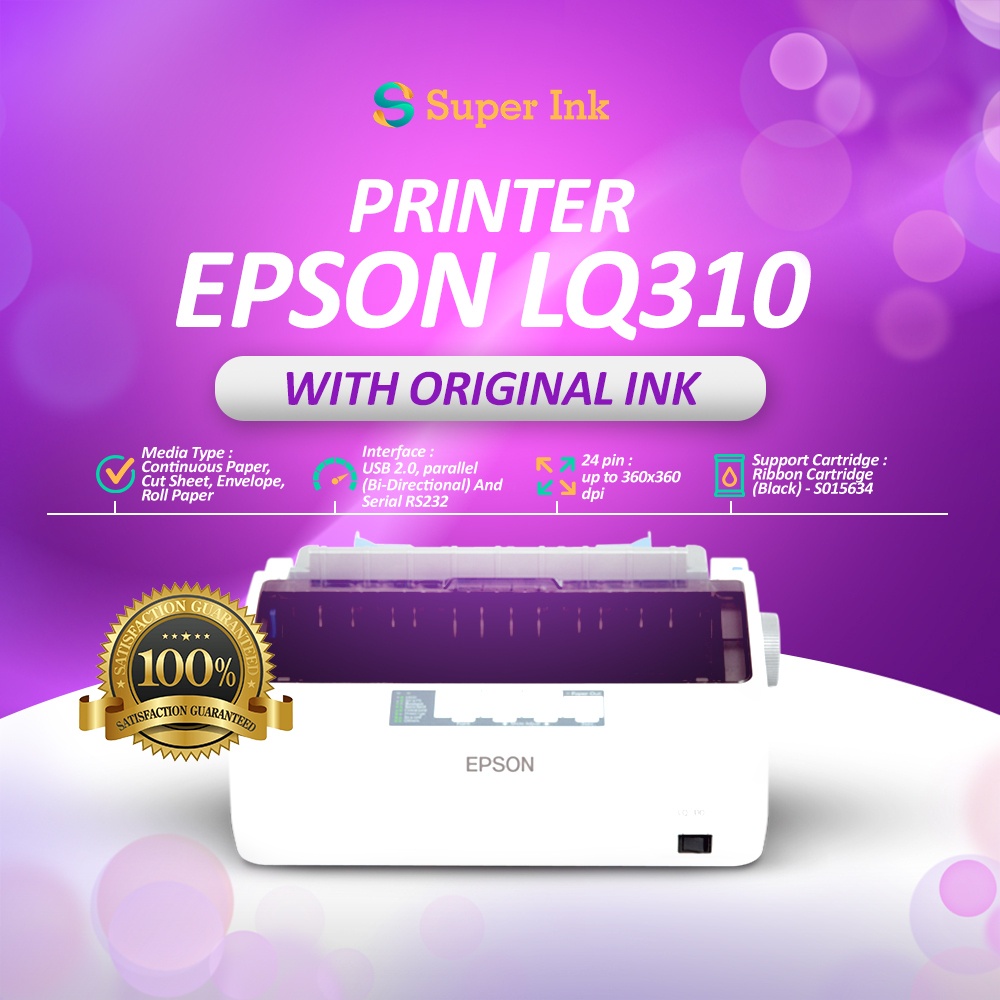 EPSON Printer Epson Dotmatrix LQ310 EPSON LQ-310 LQ310 LQ 310 Original Garansi Resmi Jakarta
