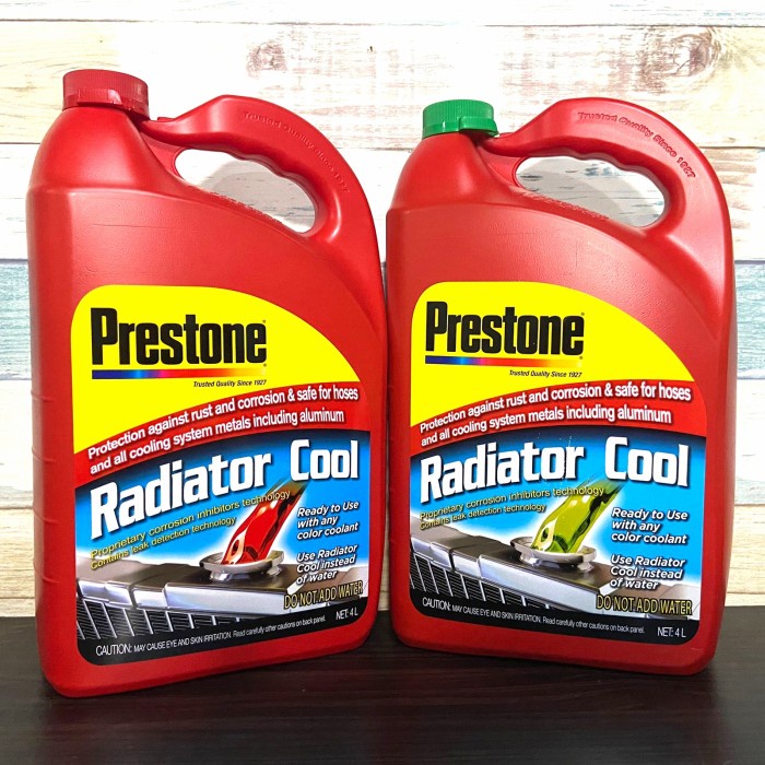 Prestone Air Radiator Coolant 4 Liter Ready